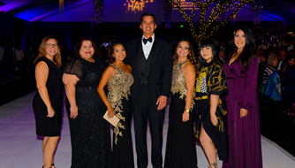 Sah Orthopaedics Associates team at Top Hat Gala 2019