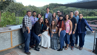 Martin Winery outing 2019 with Sah Orthopaedics Associates team