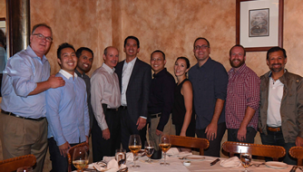 Dr. Sah and members of the Anesthesia Team