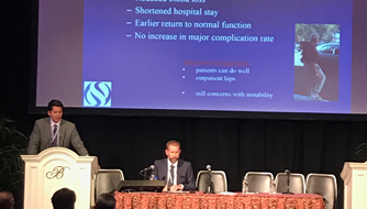 Presentation at Anterior Hip Foundation Meeting 2018